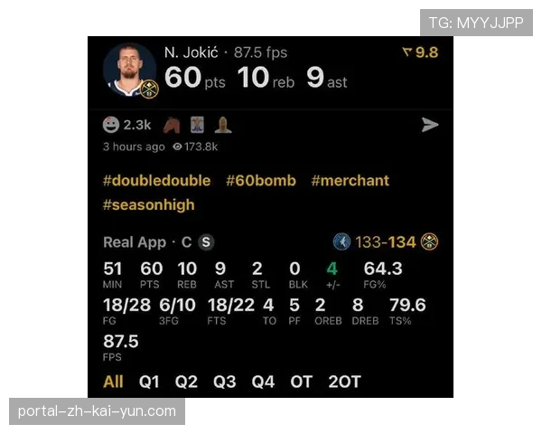 掘金森林狼排名下滑:约基奇负荷管理与爱德华兹状态波动影响